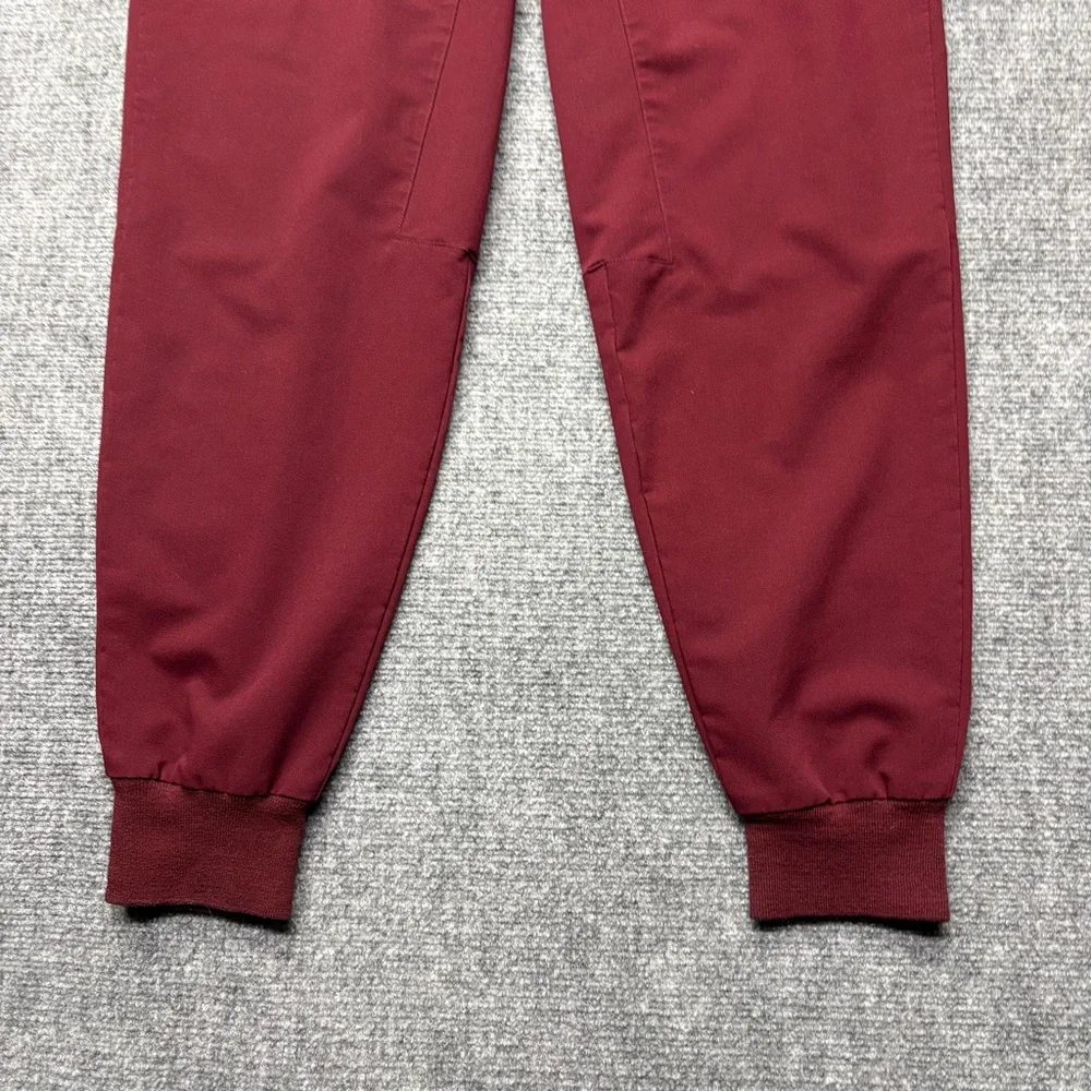 Figs Tansen Jogger Pants Mens Large Burgundy MXXSW2004